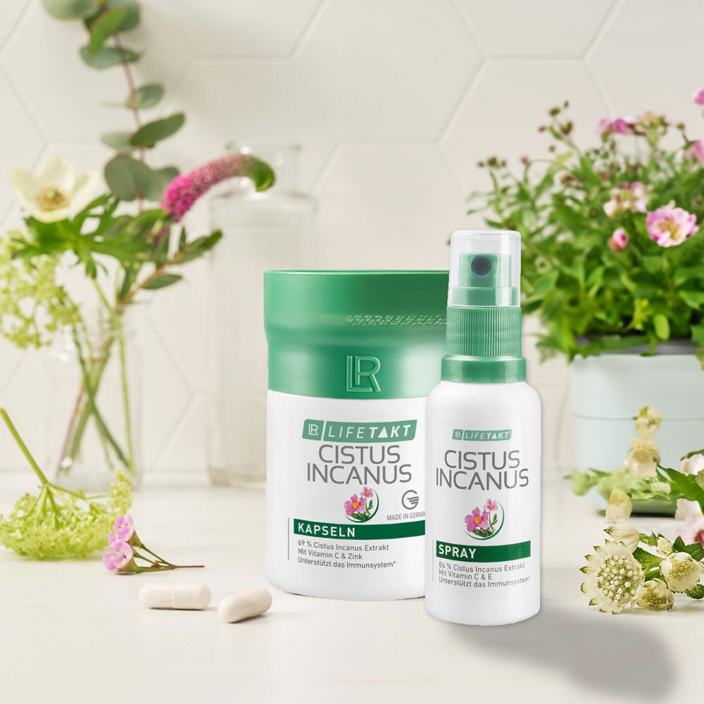 Cistus Kapseln und Spray Set