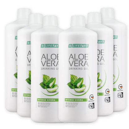 6er Spar-Set Aloe Vera Drinking Gel Intense Sivera